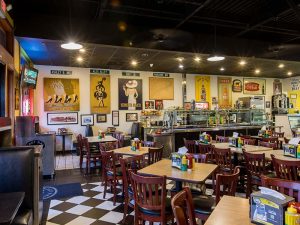inside downtown Charleston location