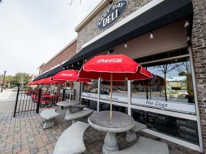 East Bay Deli Mt. Pleasant outside seating