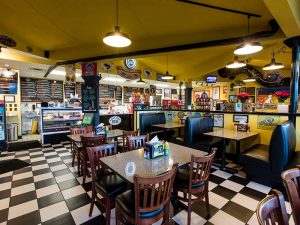 interior seating West Ashley East Bay Deli
