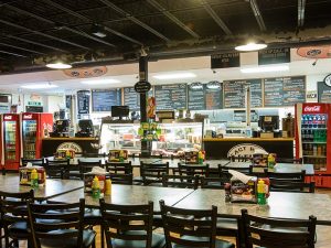 Inside North Charleston location East Bay Deli