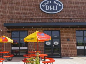 Clemson East Bay Deli location outside