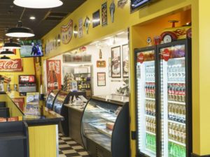 Clemson Deli dessert case