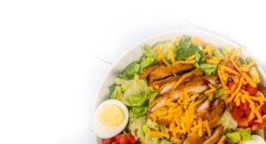 fried chicken salad