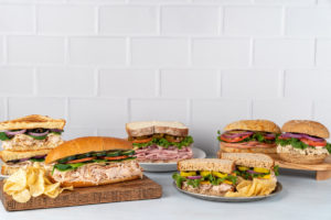 traditional deli spread at east bay deli